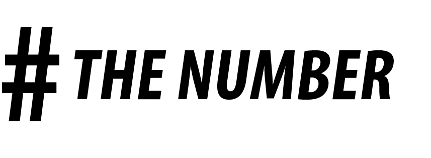 THE NUMBER logo